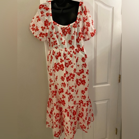 J Crew Factory Size 14 Midi Dress - Picture 4 of 7